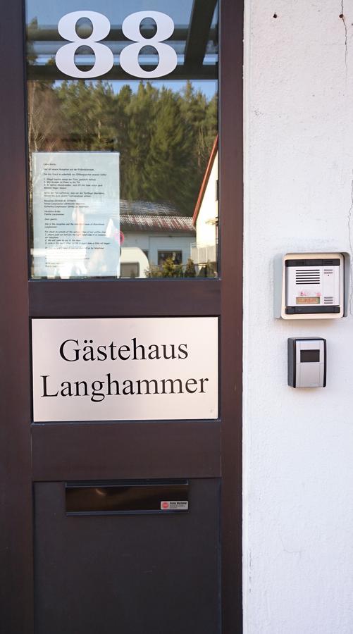 Gastehaus Langhammer Bubenreuth Buitenkant foto